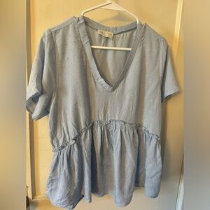 Light blue Jun Ivy blouse